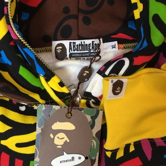 Bape hoodie/jacket, worn once - Picture 2 of 4